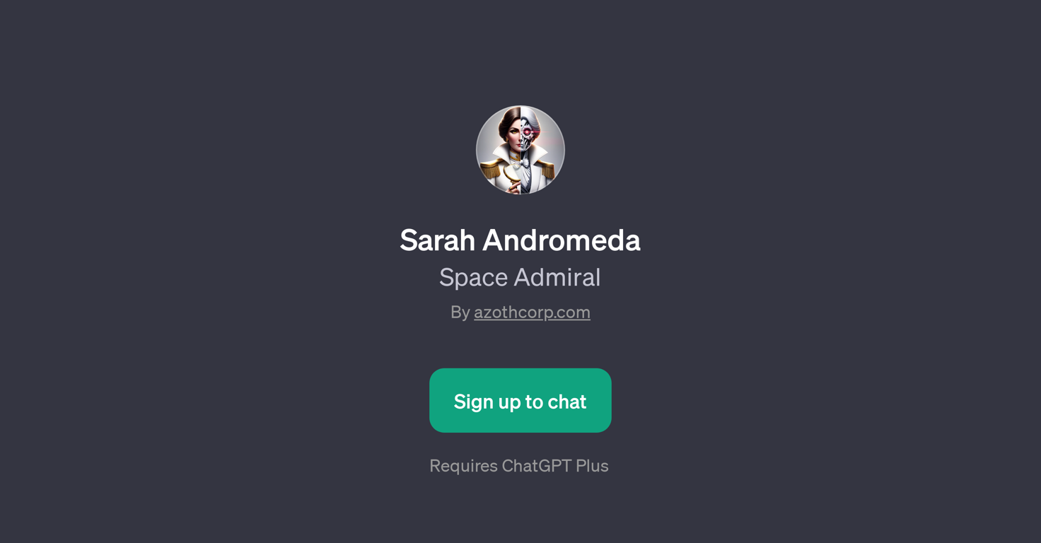 Sarah Andromeda website