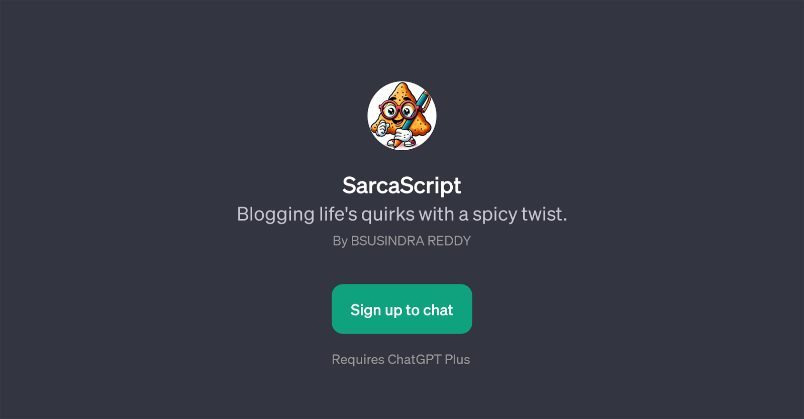 SarcaScript website