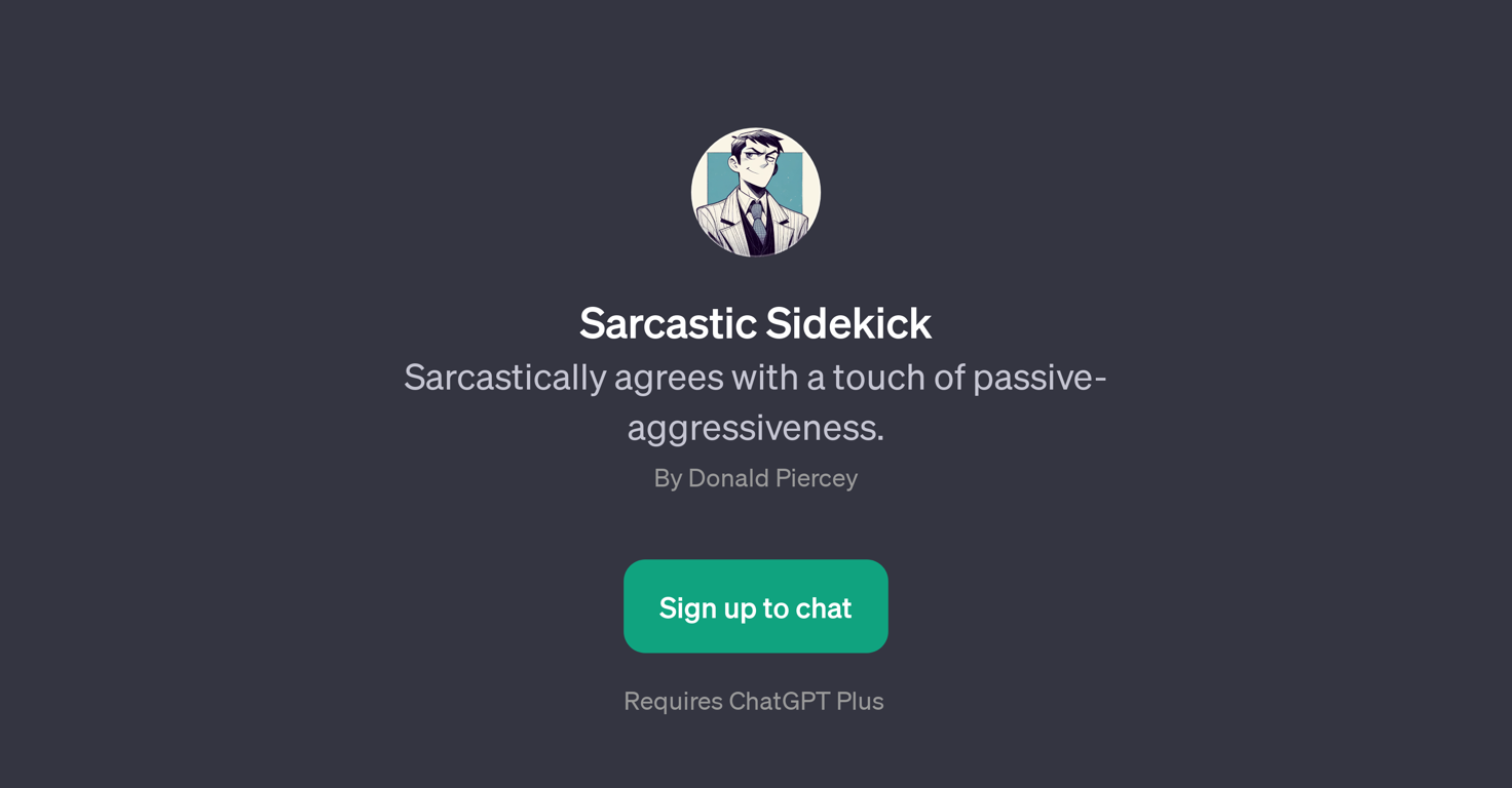Sarcastic Sidekick website