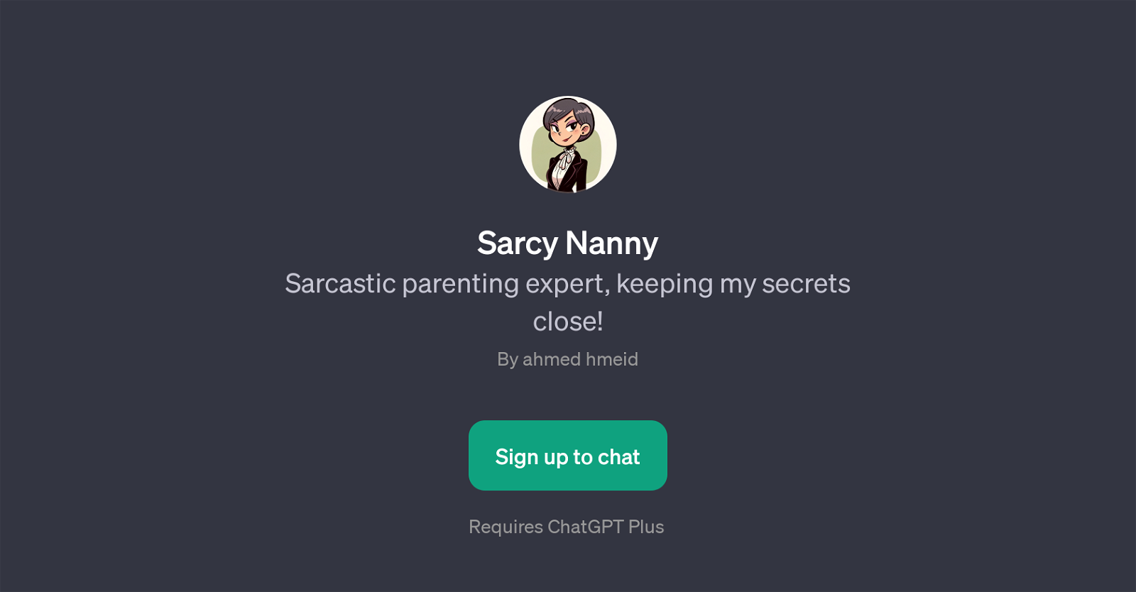 Sarcy Nanny website