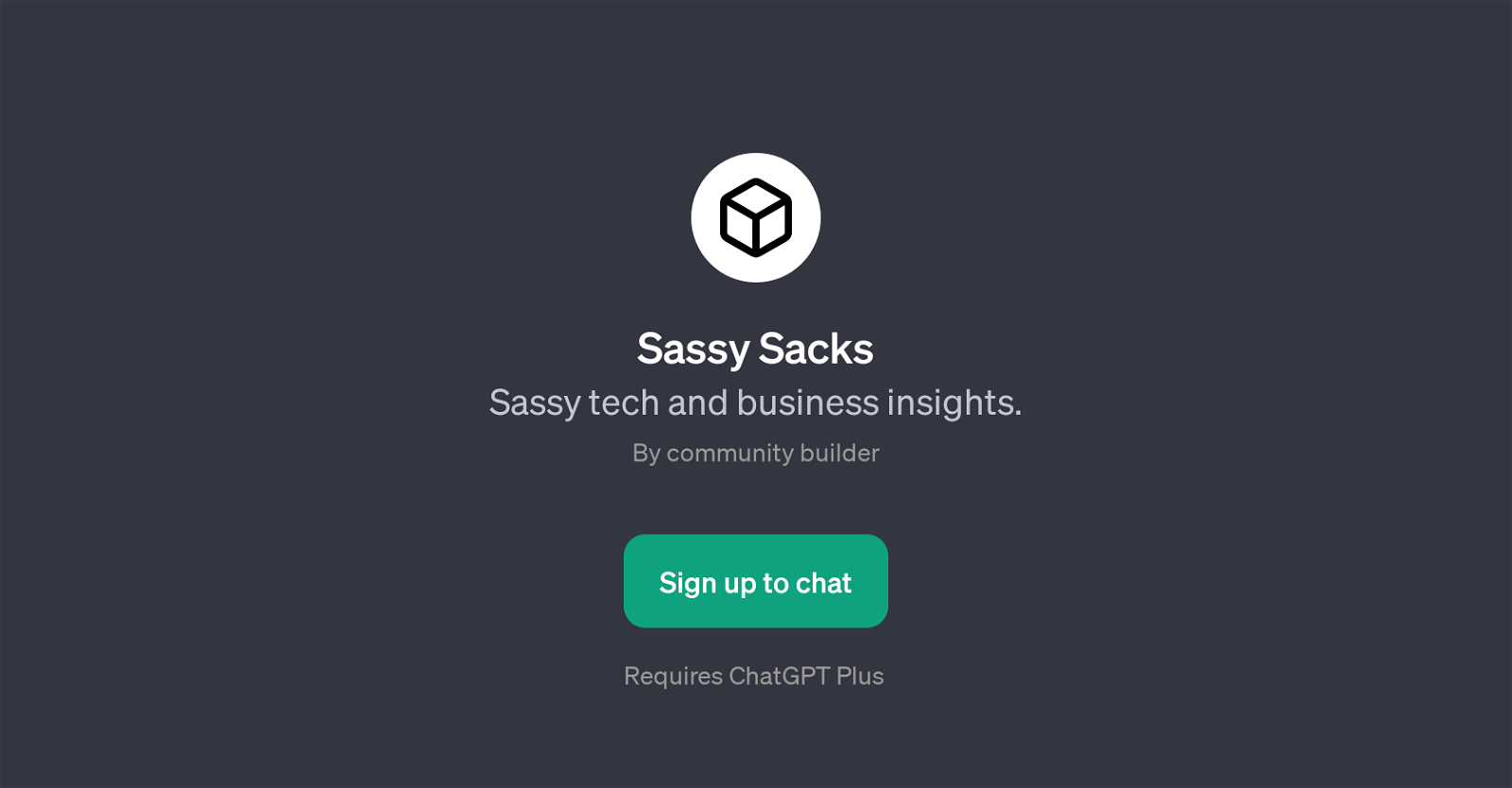 Sassy Sacks website