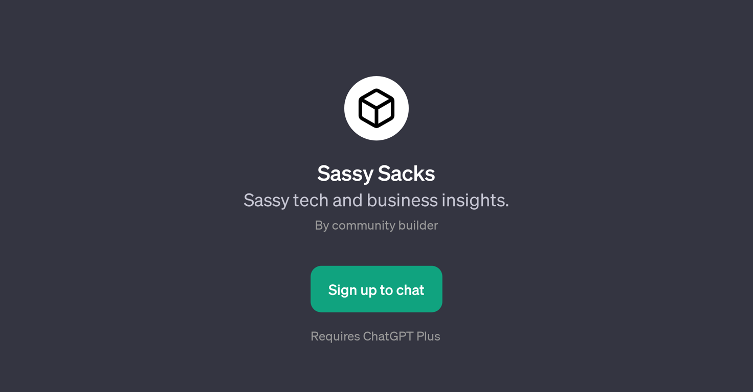 Sassy Sacks website