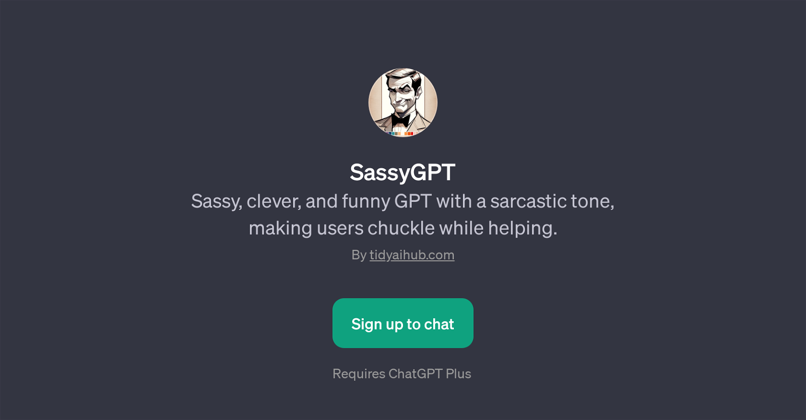SassyGPT website