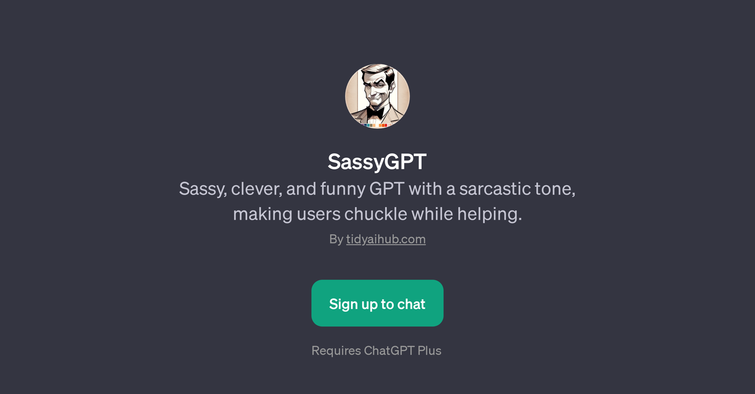 SassyGPT website
