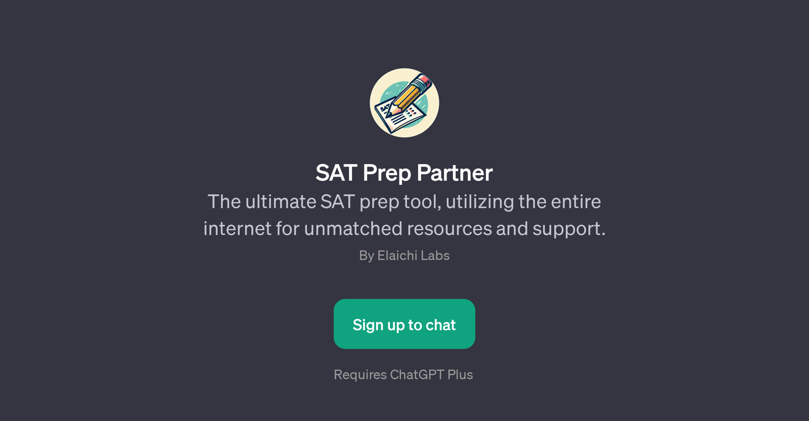 SAT Prep Partner website