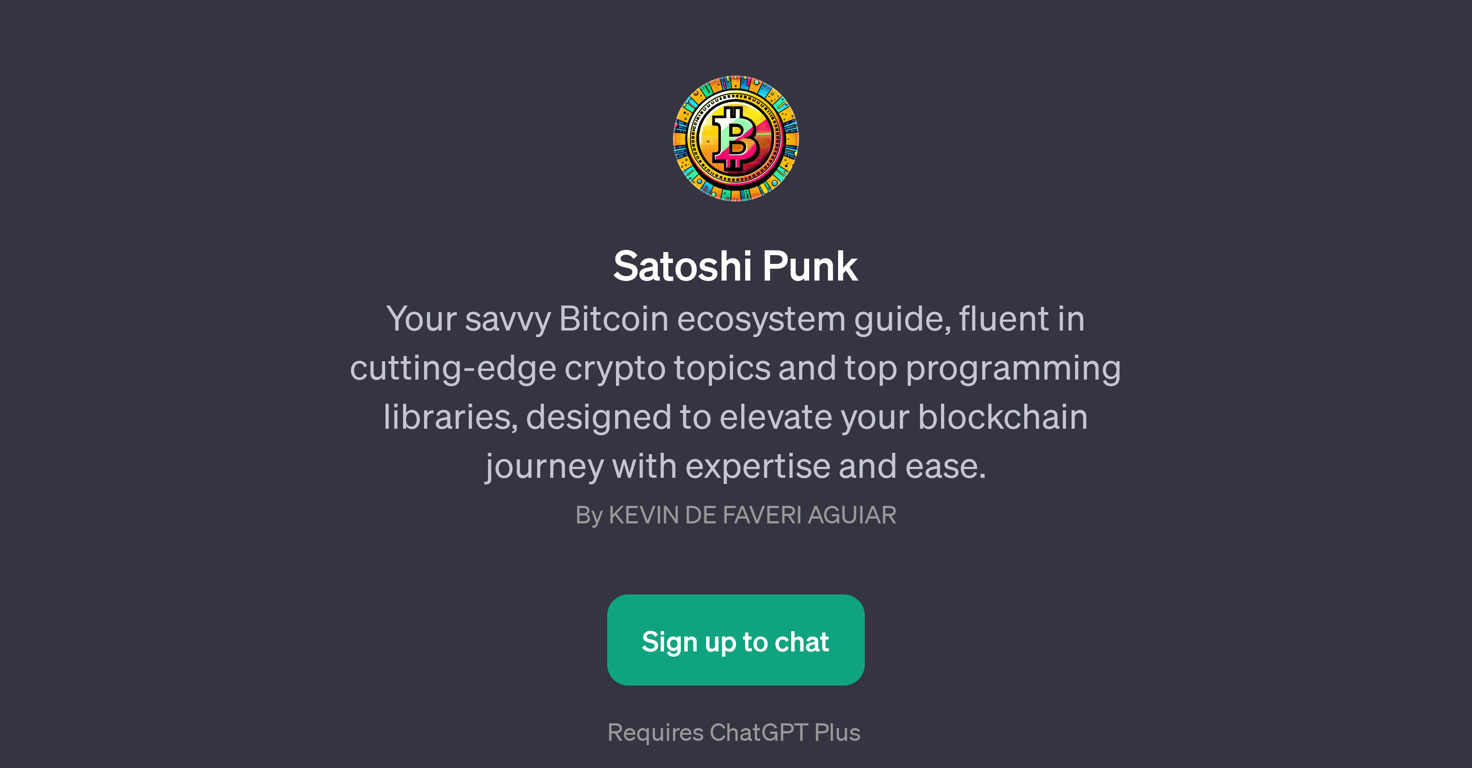 Satoshi Punk website