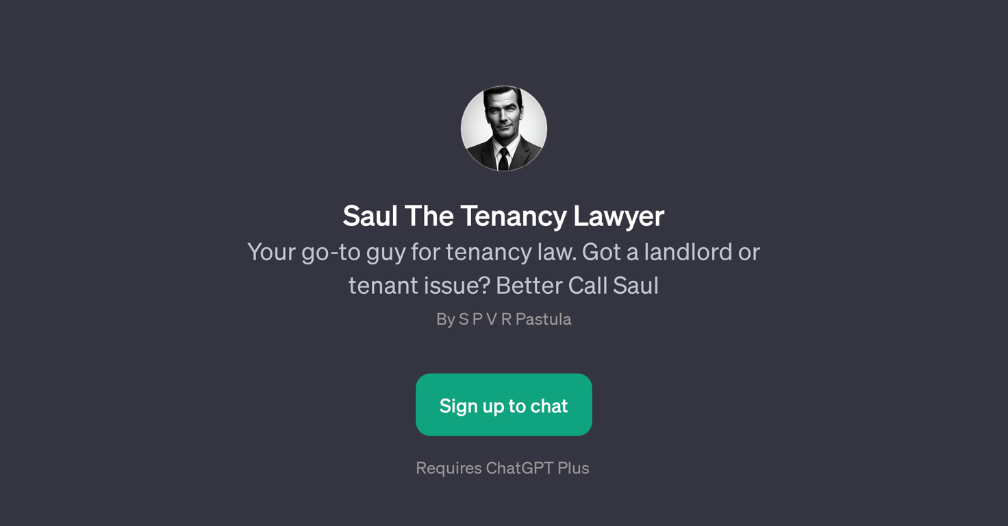 Saul The Tenancy Lawyer website