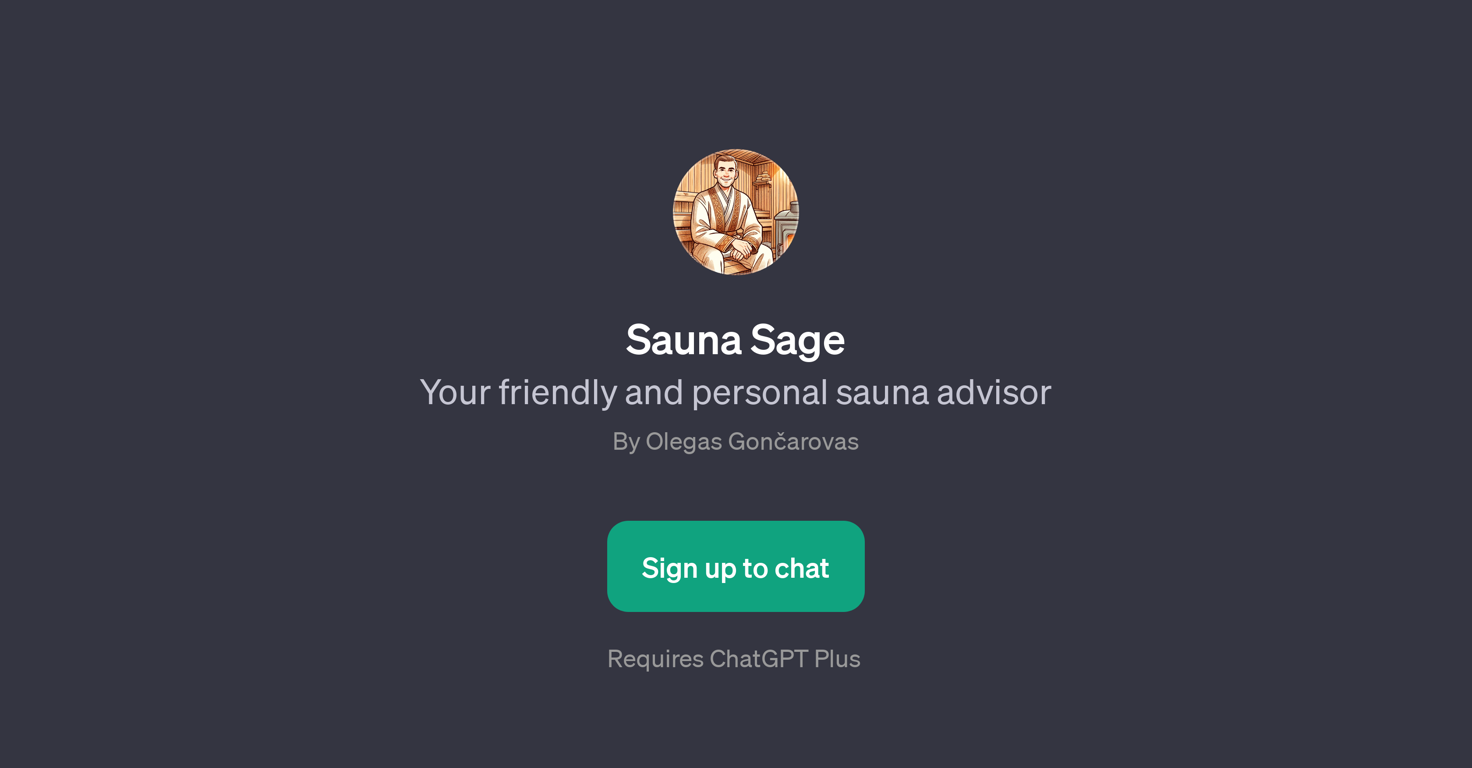 Sauna Sage website