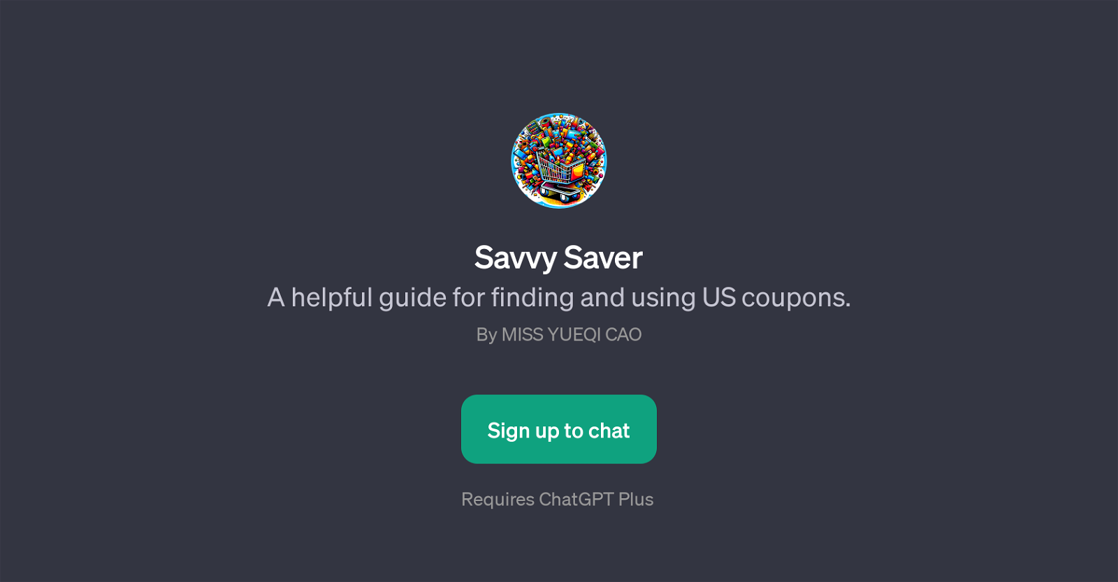 Savvy Saver website