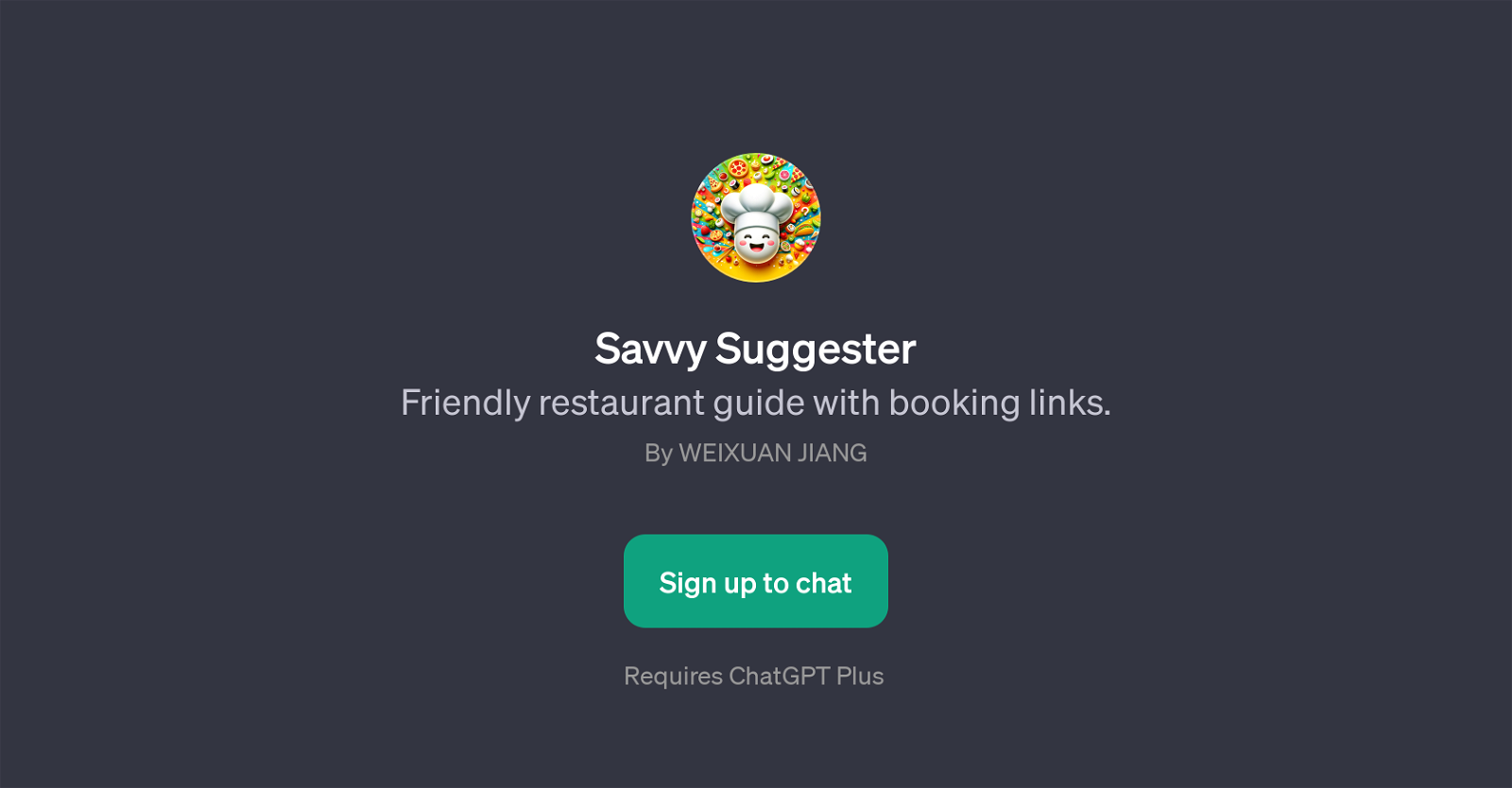 Savvy Suggester website