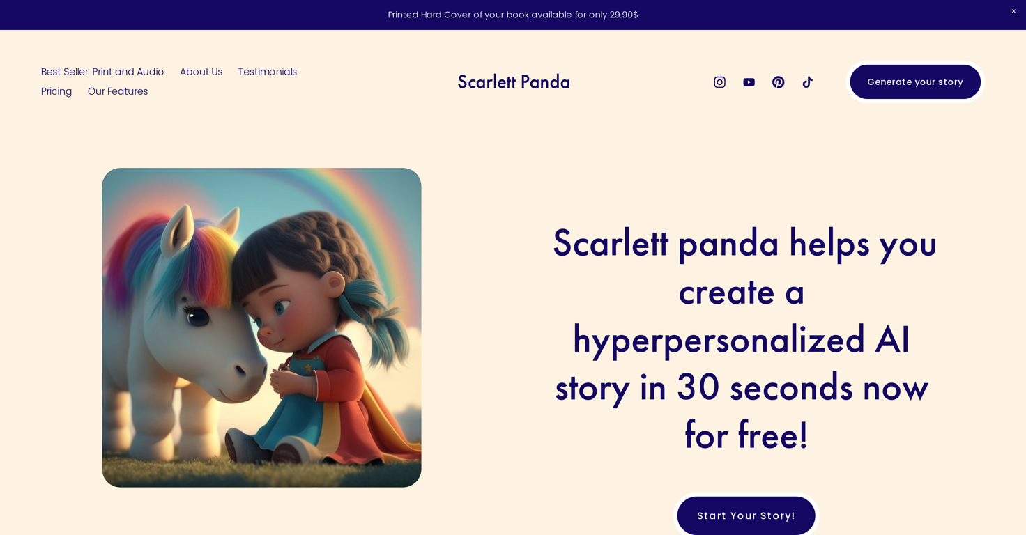 Scarlettpanda website