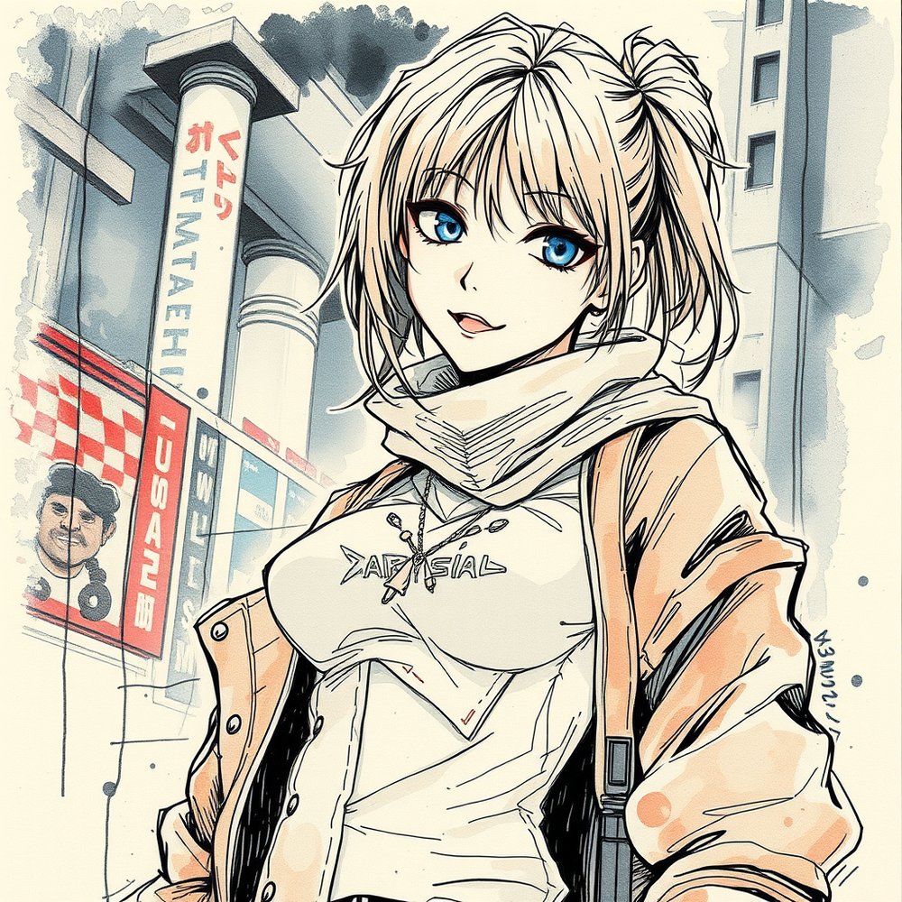 Scattered Ink Anime Artwork website
