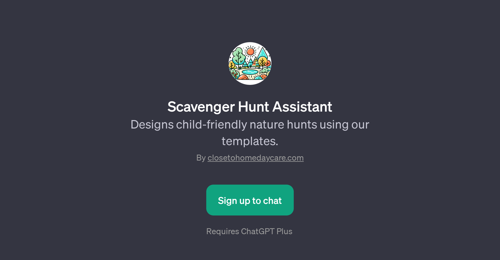 Scavenger Hunt Assistant website