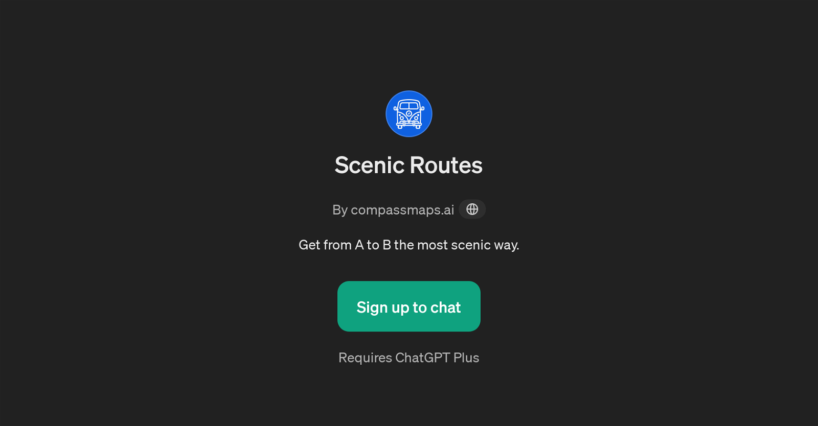 Scenic Routes website