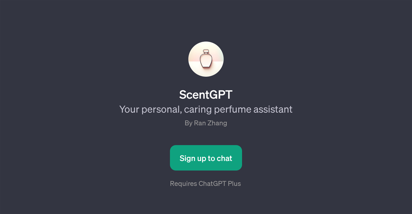 ScentGPT website