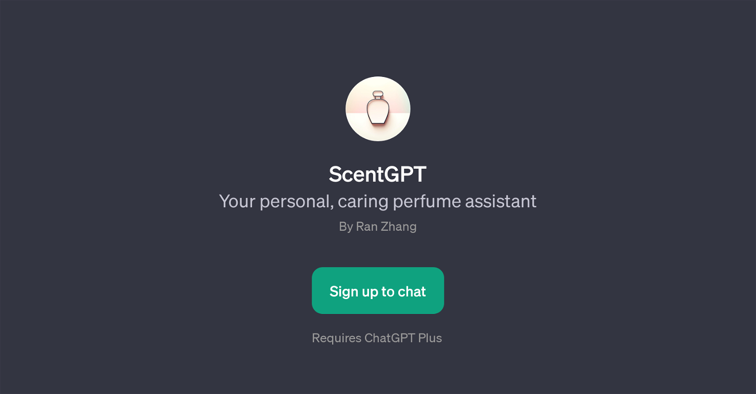 ScentGPT website