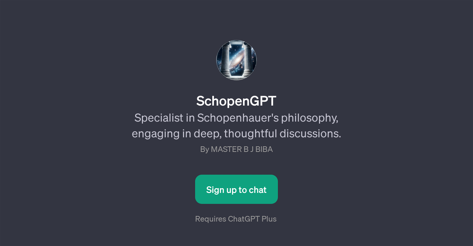 SchopenGPT website
