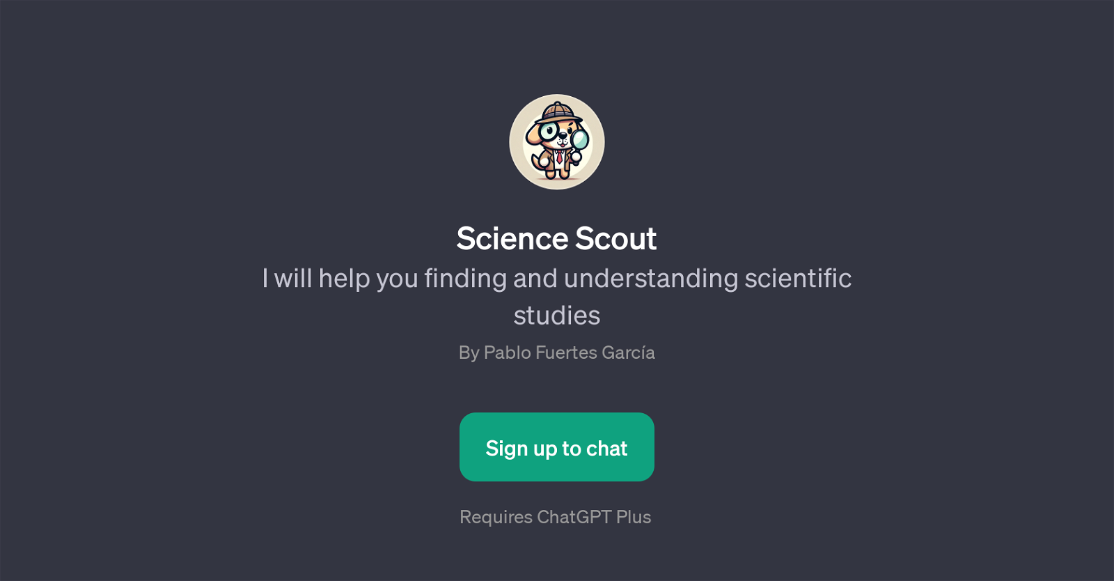 Science Scout website