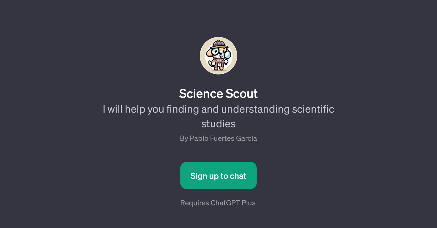 Science Scout website
