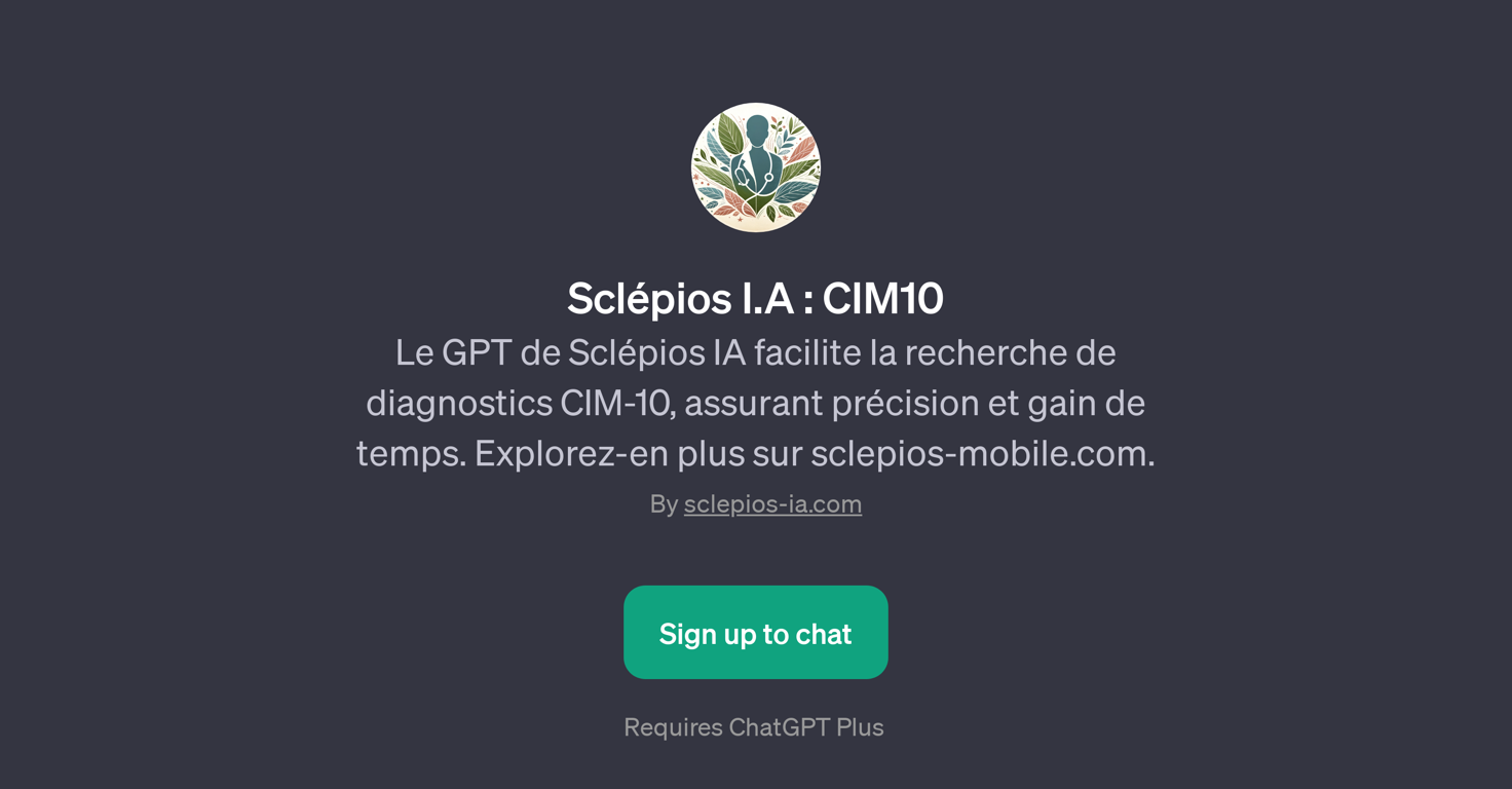 Sclpios I.A : CIM10 website