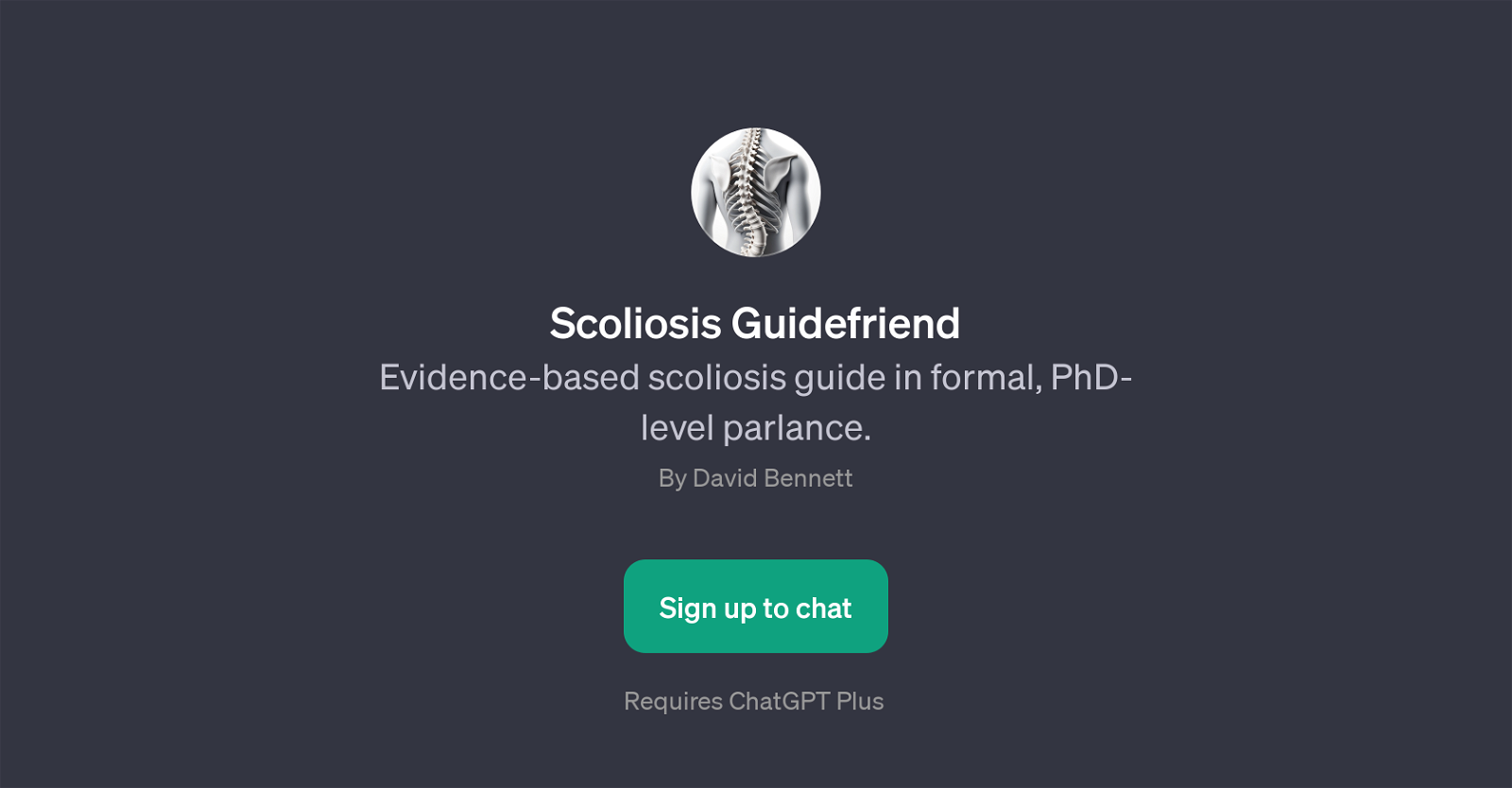 Scoliosis Guidefriend website