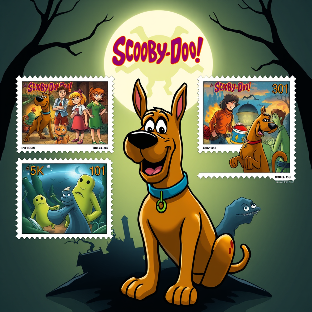 Scooby Doo Stamps website