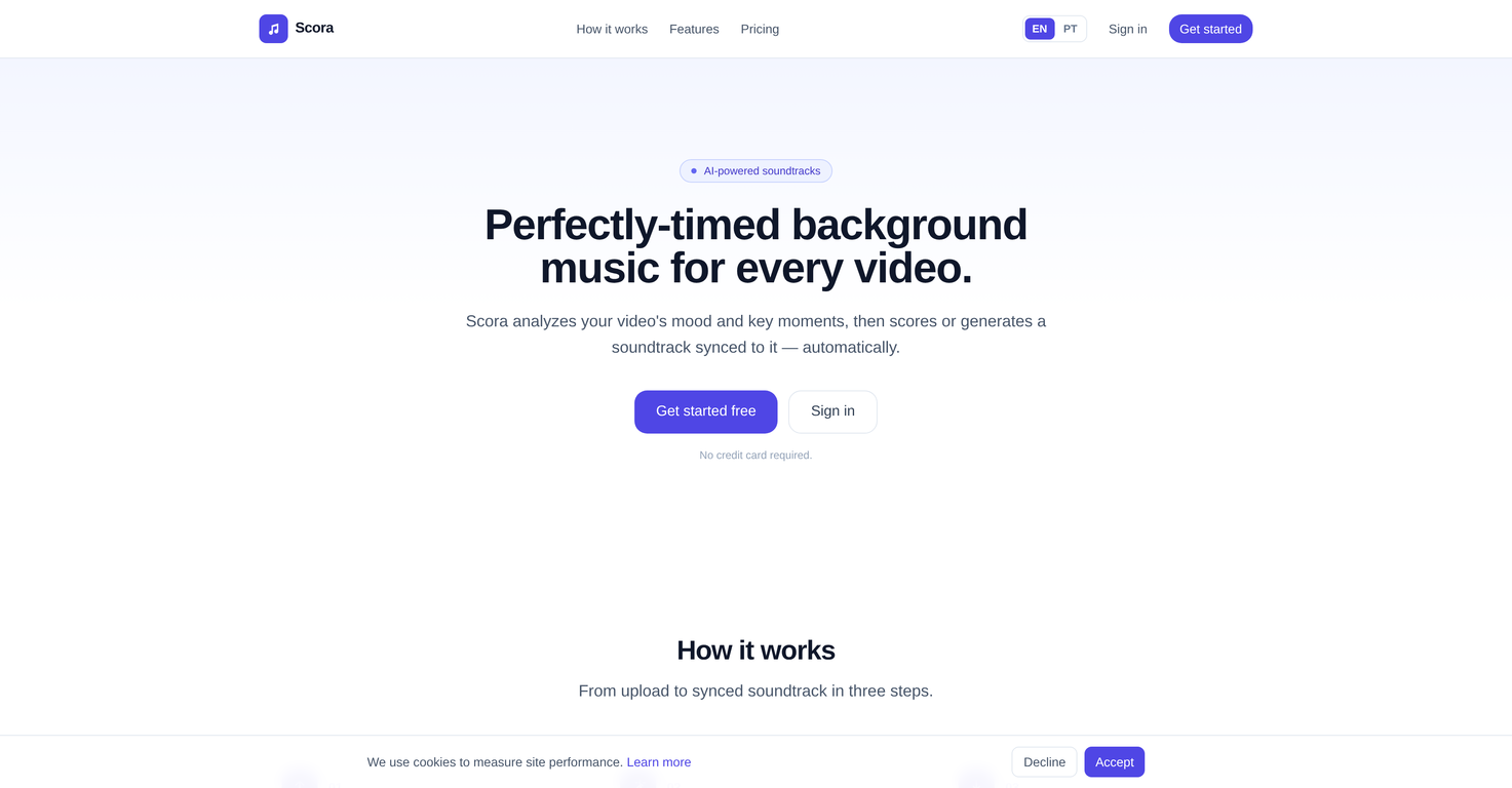 Scora website