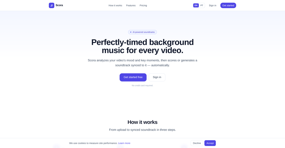 Scora website