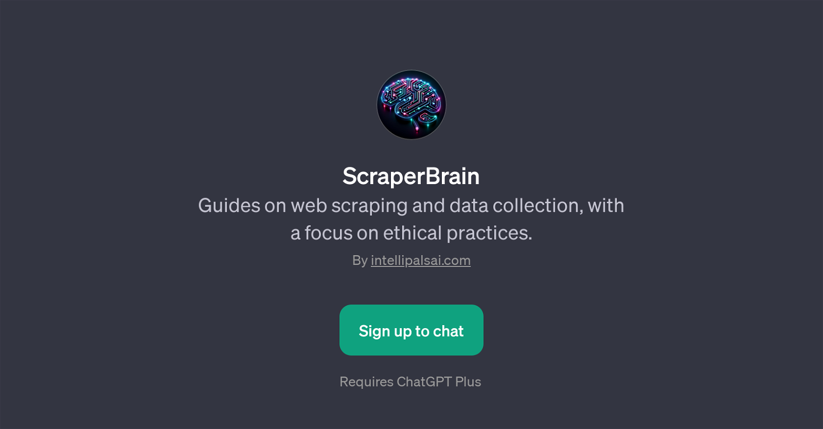 ScraperBrain website