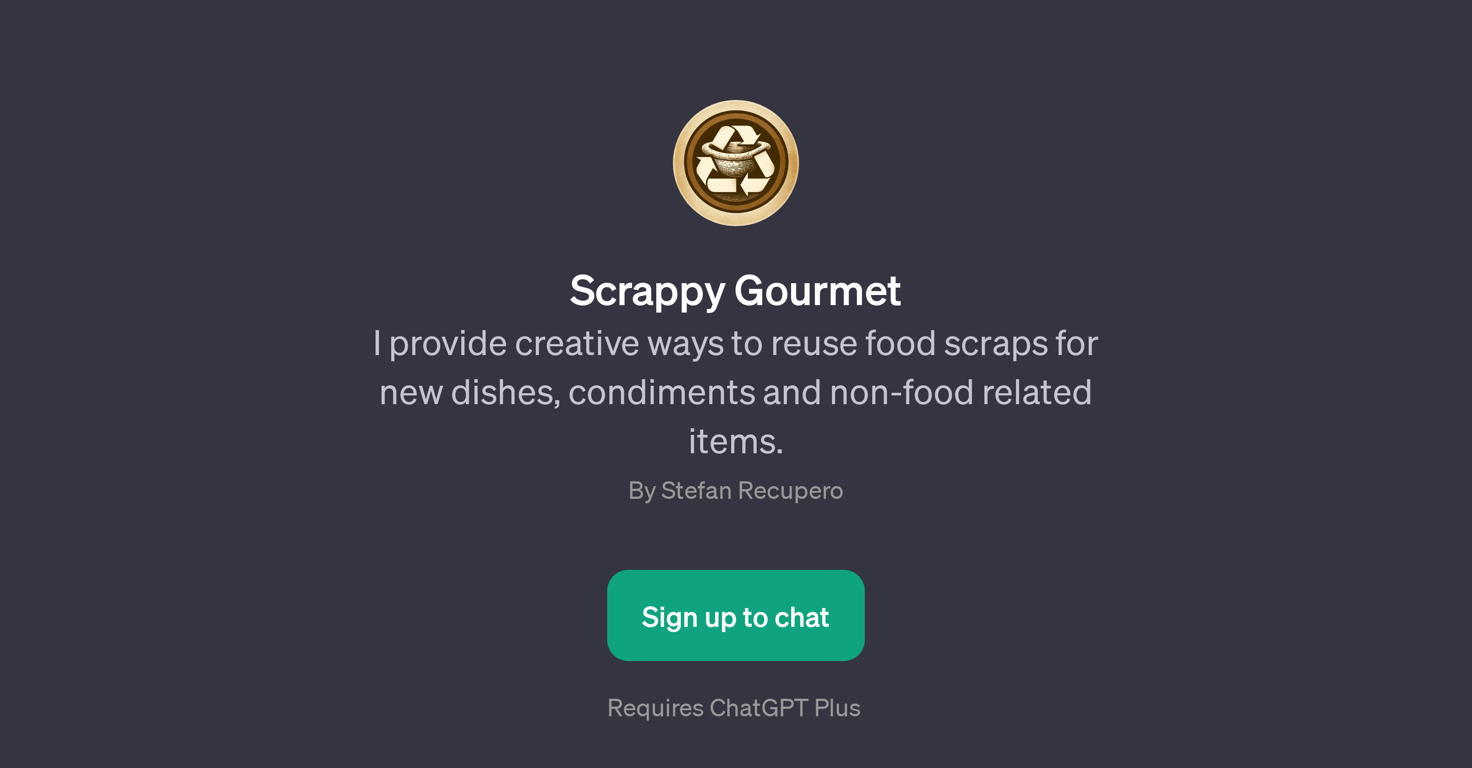 Scrappy Gourmet website