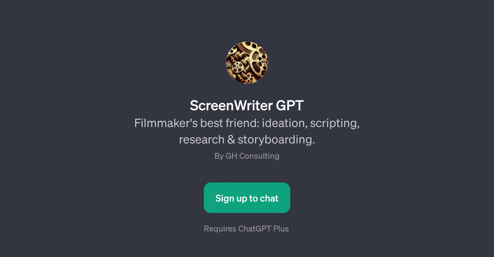 ScreenWriter GPT website