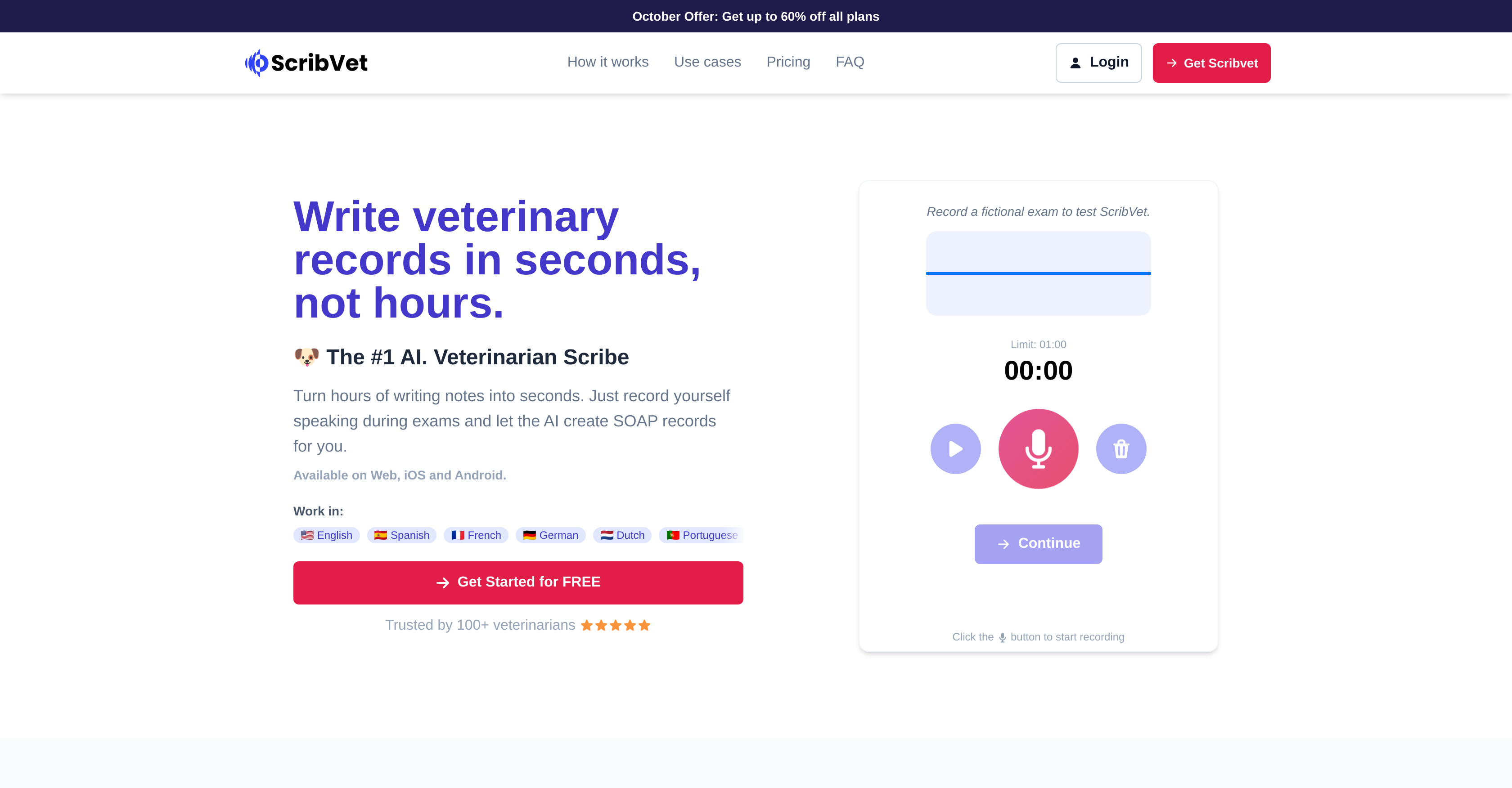 ScribVet preview