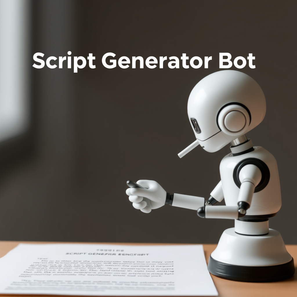 Script generater bot - (Free, No Signup AI Tool)