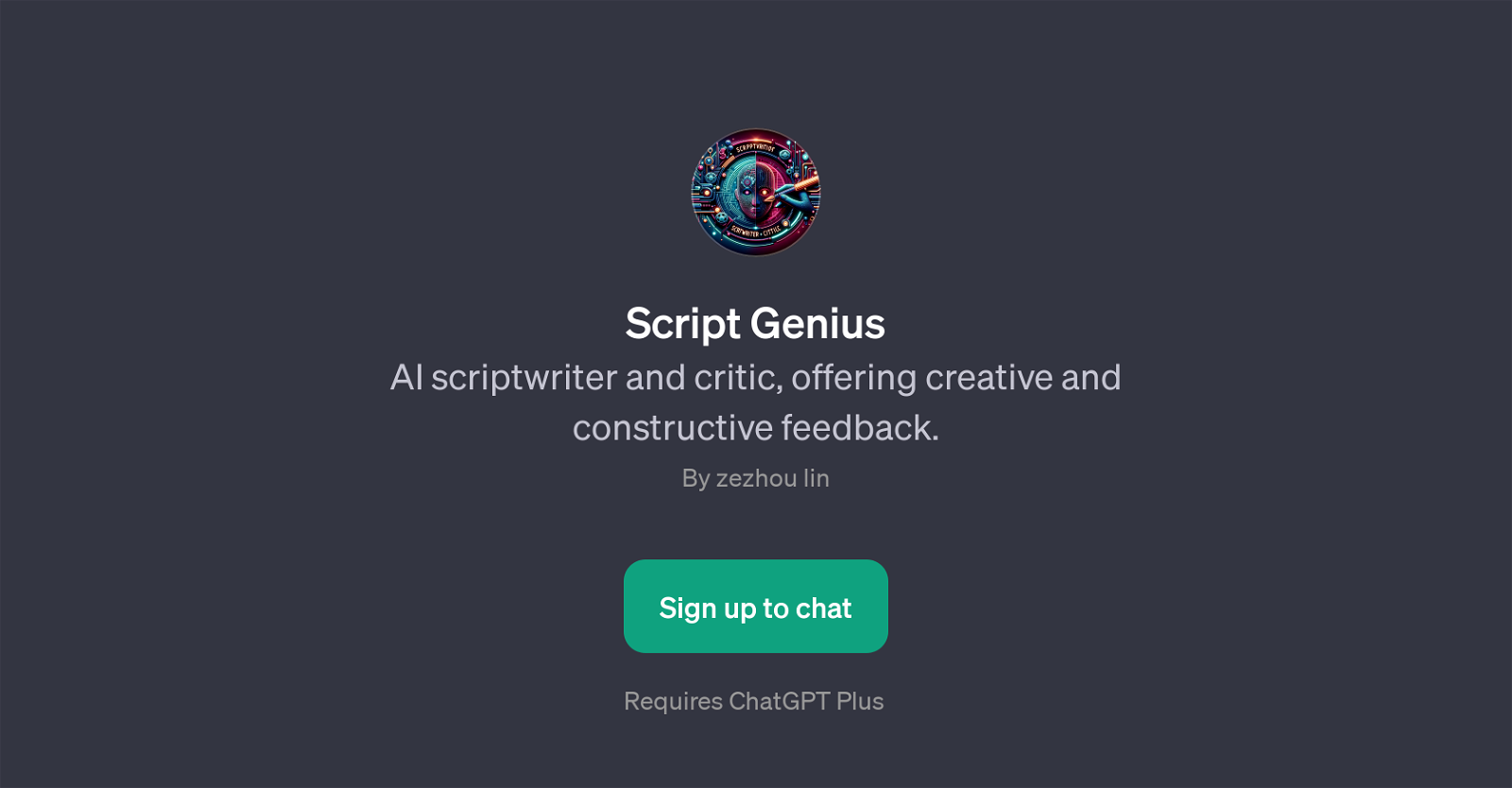 Script Genius website