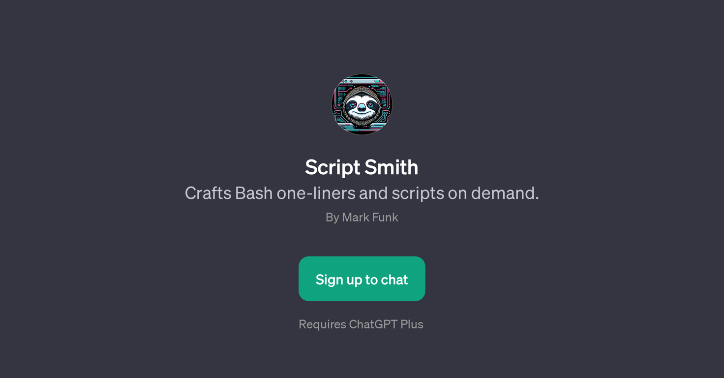 Script Smith website