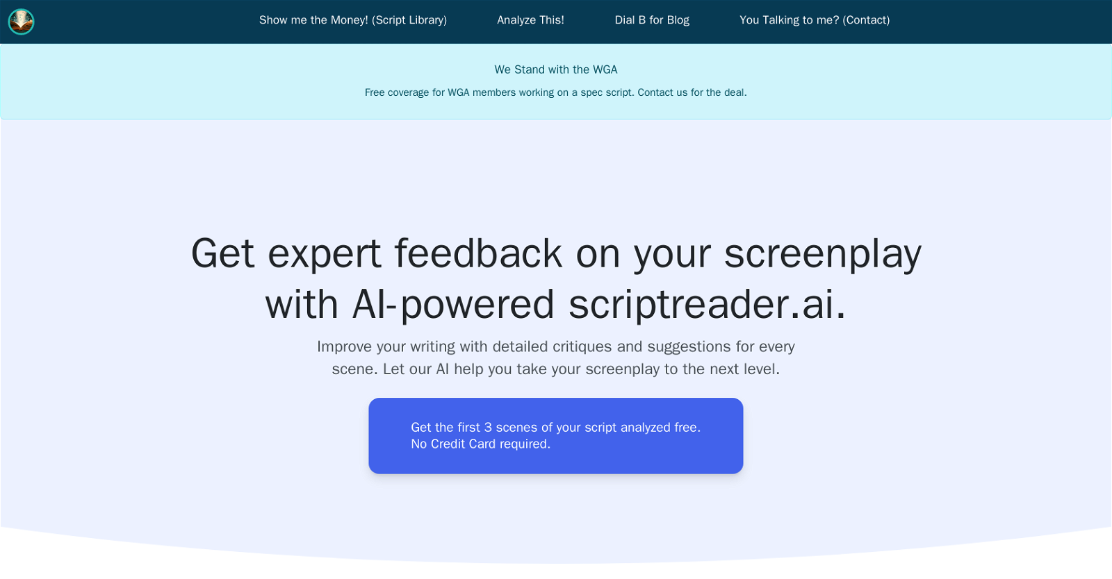 Scriptreader website