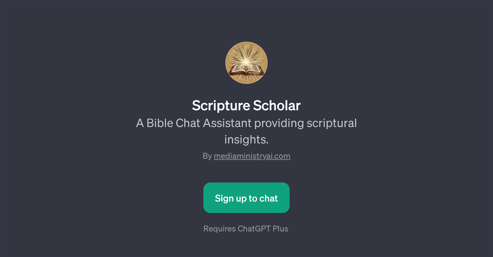 Scripture Scholar website