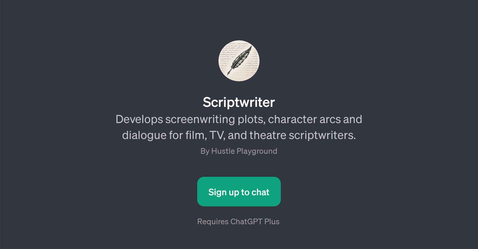 Scriptwriter website