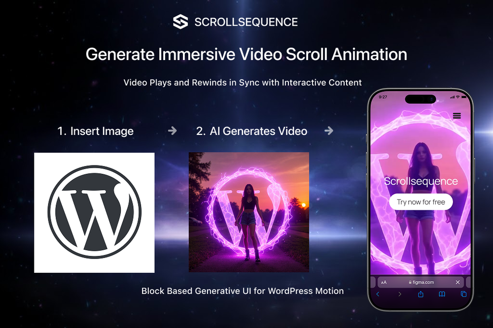 Scrollsequence website