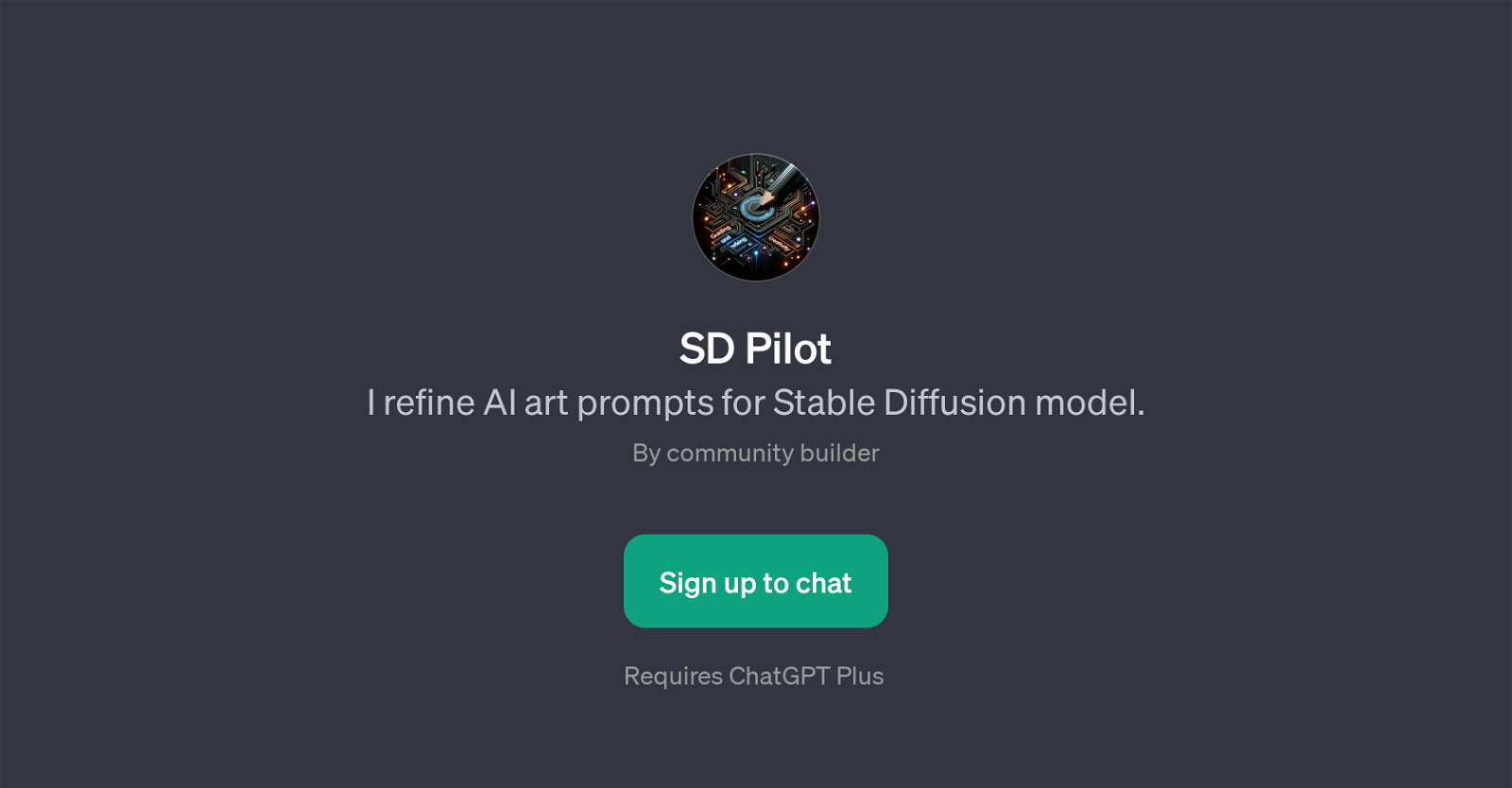 SD Pilot website