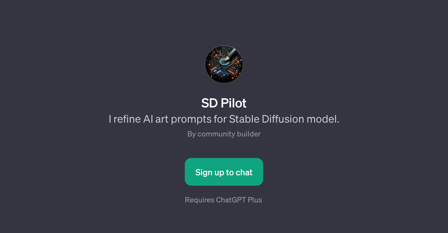 SD Pilot website