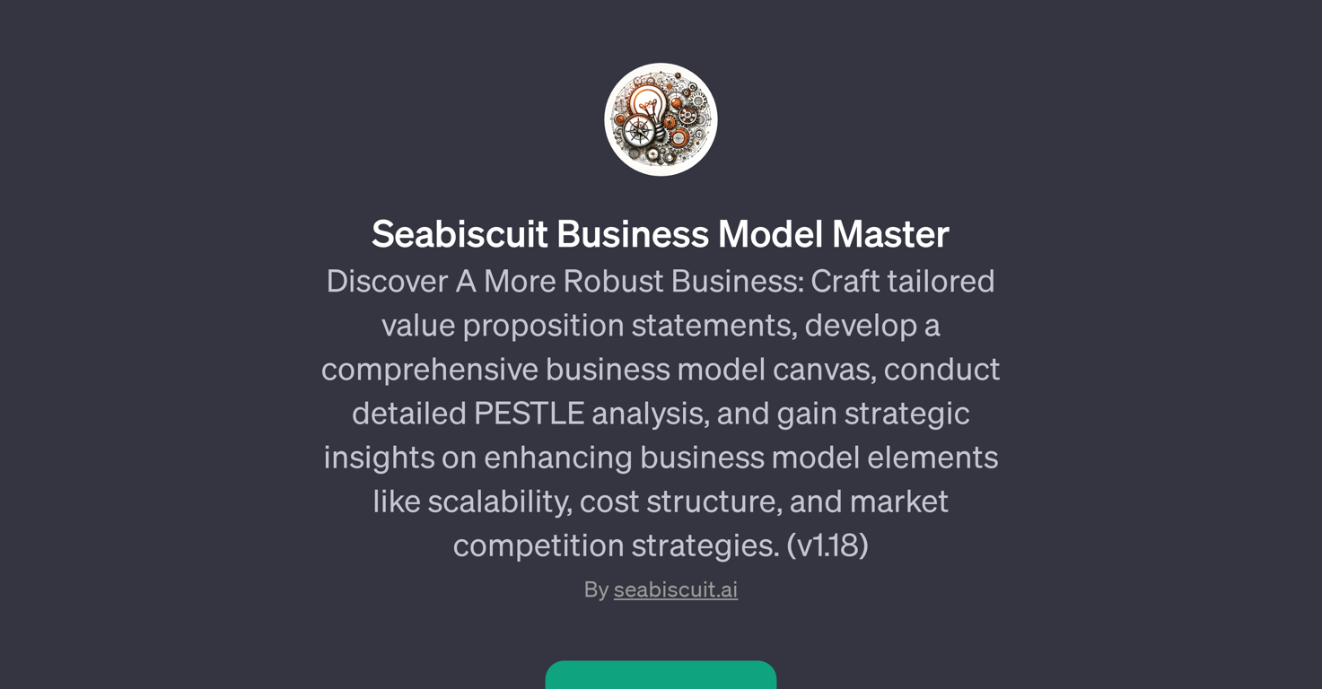 Seabiscuit Business Model Master website