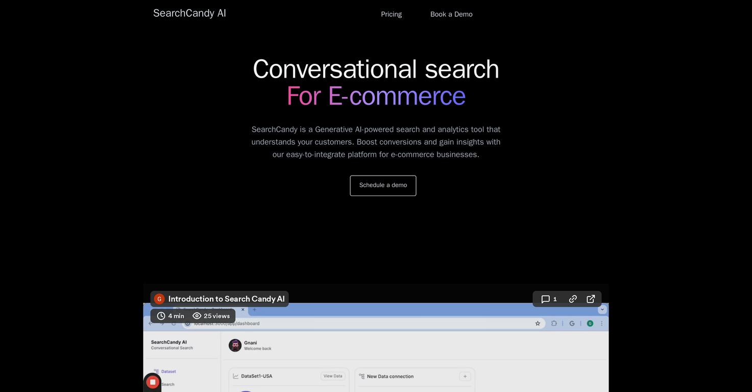 Search Candy website