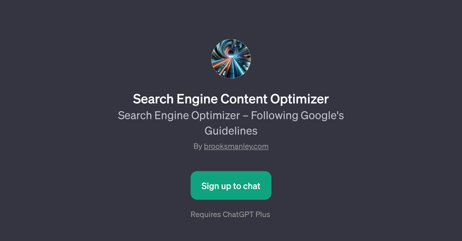 Search Engine Content Optimizer website