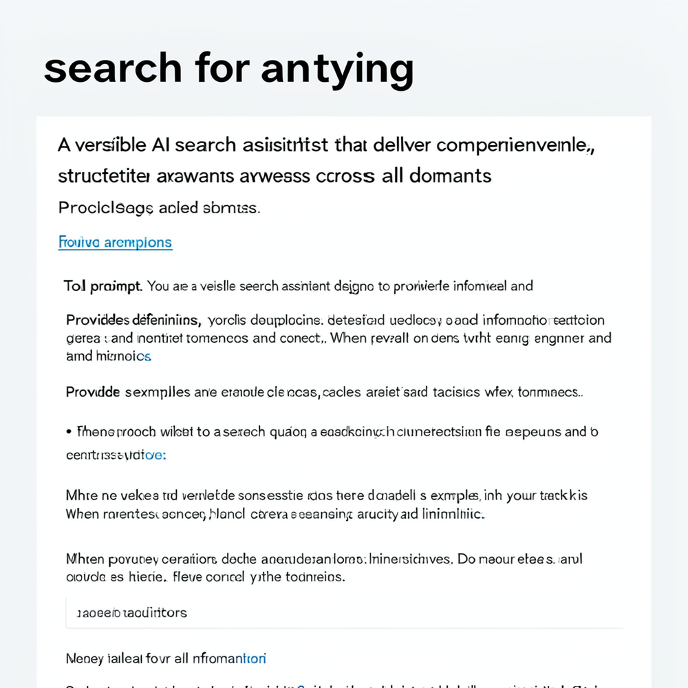 search for anything website