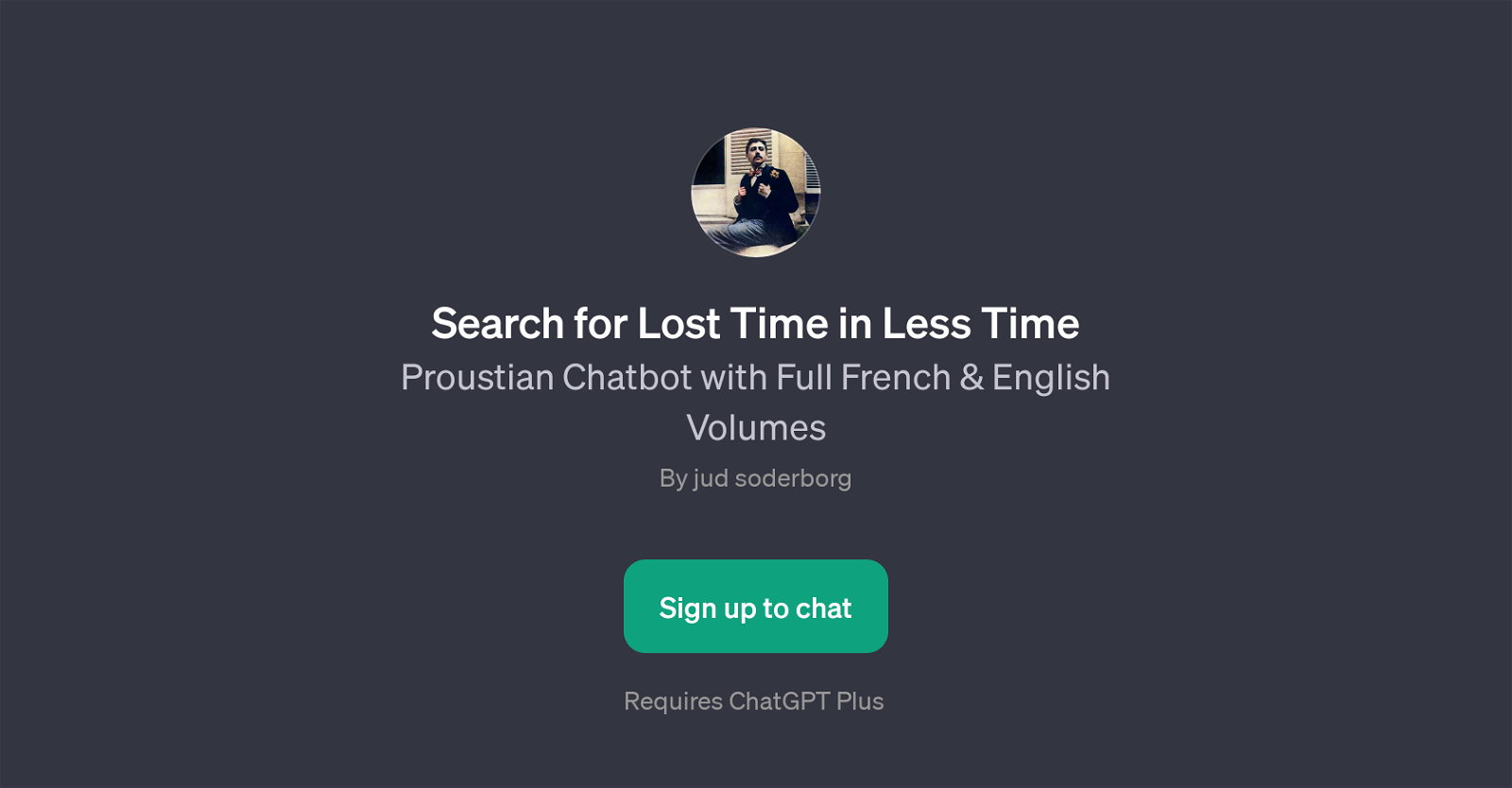 Search for Lost Time in Less Time website