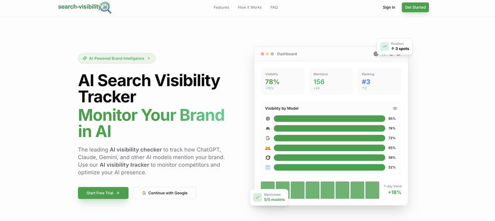 Search-Visibility.AI website