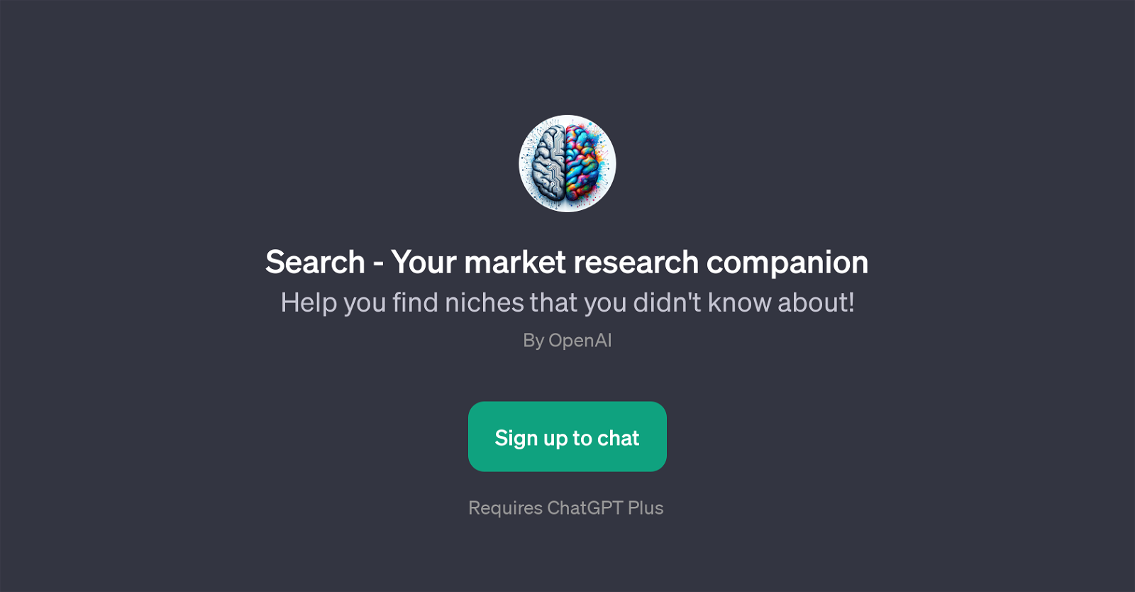 Search - Your Market Research Companion website
