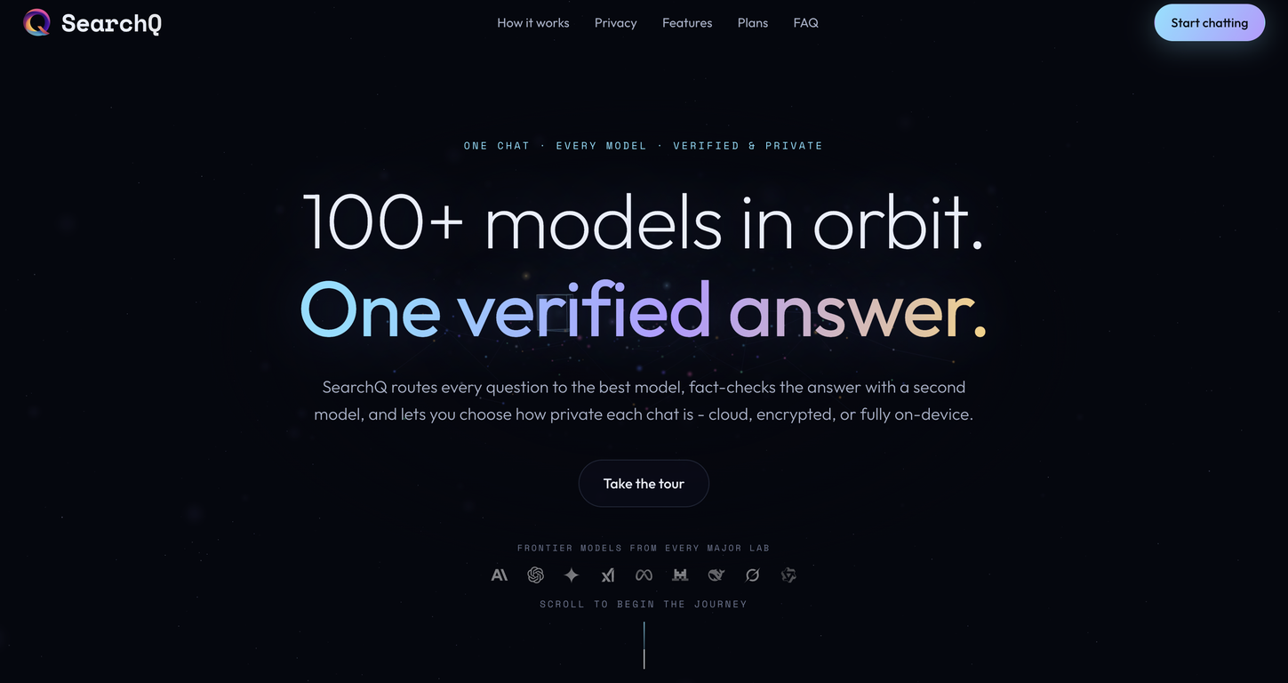 SearchQ website