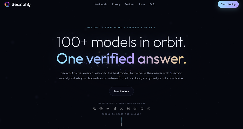 SearchQ website